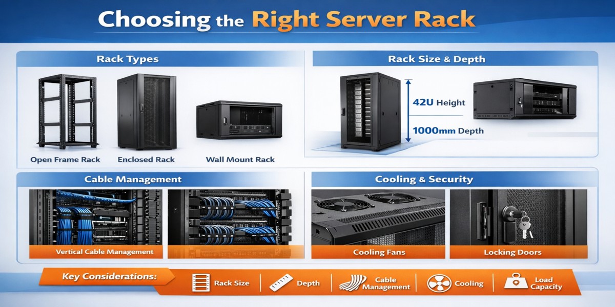How to Choose the Right Server Rack for Your Network or Data Center